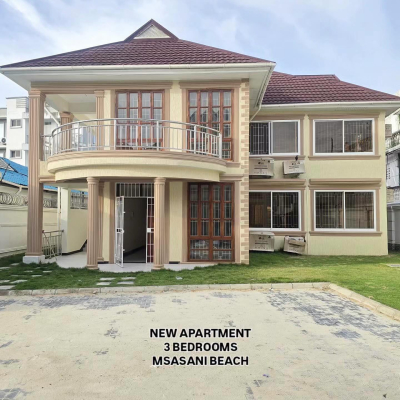 Nyumba/Apartment ya vyumba vitatu inapangishwa Msasani, Dar Es Salaam