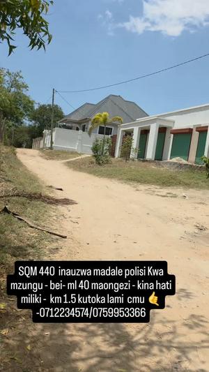 Kiwanja kinauzwa Madale Polisi Kwa Mzungu, Dar Es Salaam (440 sqm)