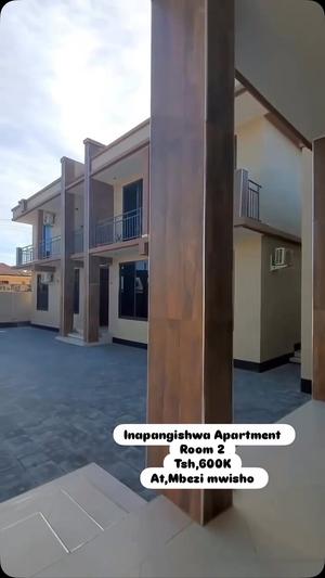 Apartment ya vyumba viwili inapangishwa Mbezi Magufuli Buss Terminal, Dar Es Salaam