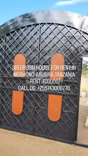 Nyumba ya vyumba vitatu inapangishwa Moshono, Arusha