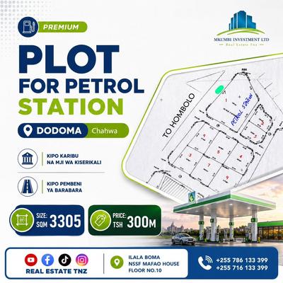 Petrol Station for Sale in Chahwa, Dodoma (3305 sqm)