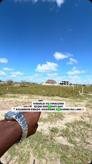 Viwanja vinauzwa Kigamboni Kibada Kisarawe II, Dar Es Salaam sqm 1000 Viwanja vinauzwa Kigamboni Kibada Kisarawe II, Dar Es Salaam sqm 1000