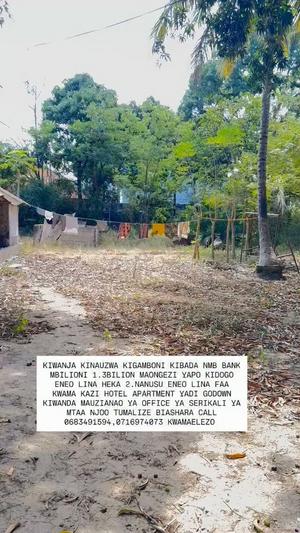 Residential/Commercial Plot for Sale in Kibada Nmb, Dar Es Salaam (2.5 acre)