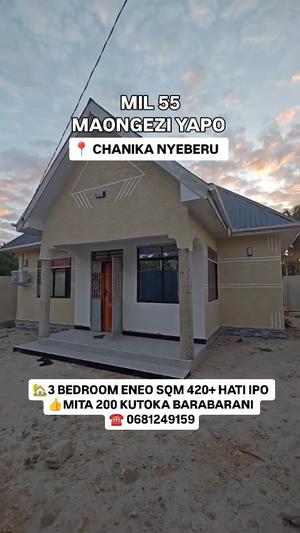Nyumba inauzwa Chanika, Dar Es Salaam