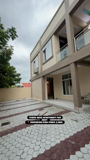 3 Bedrooms House/Apartment for Rent in Kinondoni Kwa Pinda, Dar Es Salaam