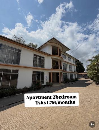 Apartment ya vyumba viwili inapangishwa Namanga – Don Bosco, Arusha