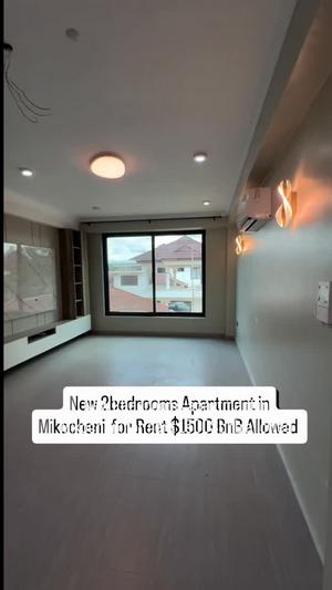 Apartment ya vyumba viwili inapangishwa Mikocheni, Dar Es Salaam