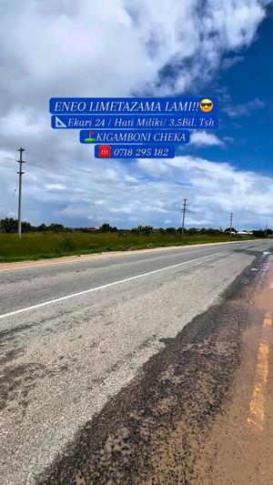 Plot for sale in Kigamboni Cheka, Dar Es Salaam acre 24