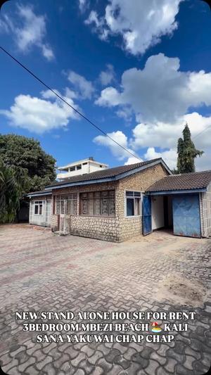 Nyumba ya vyumba vitatu inapangishwa Mbezi Beach, Dar Es Salaam