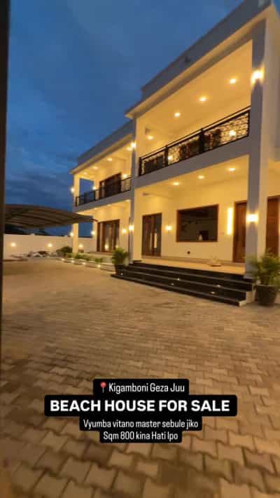 Nyumba ya vyumba vitano inauzwa Kigamboni, Dar Es Salaam (800 sqm)