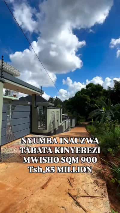 Nyumba ya vyumba viwili inapangishwa Kinyerezi Kibaga, Dar Es Salaam