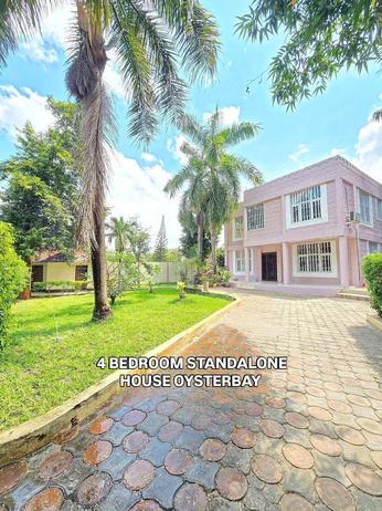 Nyumba ya vyumba vinne inapangishwa Oysterbay, Dar Es Salaam Nyumba ya vyumba vinne inapangishwa Oysterbay, Dar Es Salaam