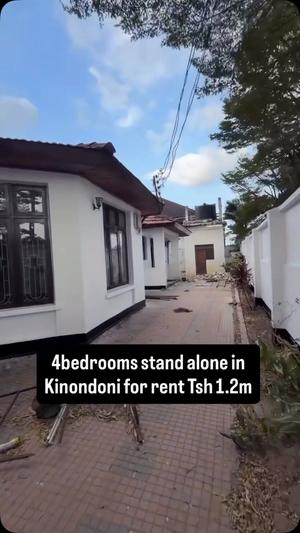 4 Bedrooms House for Rent in Kinondoni, Dar Es Salaam