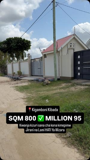 Plot for sale in Kigamboni, Dar Es Salaam sqm 800 Plot for sale in Kigamboni, Dar Es Salaam sqm 800