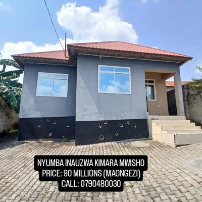 Nyumba ya vyumba vinne inauzwa Kimara Mwisho, Dar Es Salaam (400 sqm) Nyumba ya vyumba vinne inauzwa Kimara Mwisho, Dar Es Salaam (400 sqm)