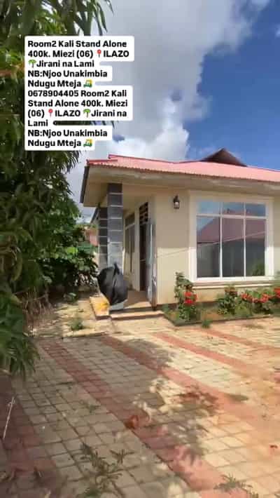 Nyumba ya vyumba viwili inapangishwa Ilazo, Dodoma