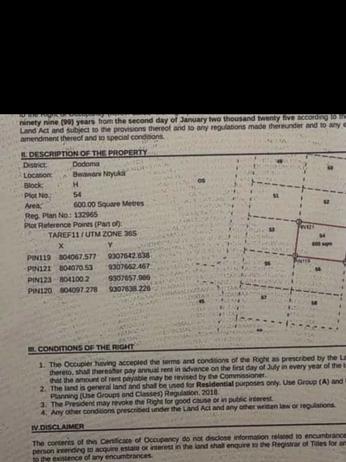 Residential Plot for Sale in Ntyuka, Dodoma (600 sqm) Residential Plot for Sale in Ntyuka, Dodoma (600 sqm)