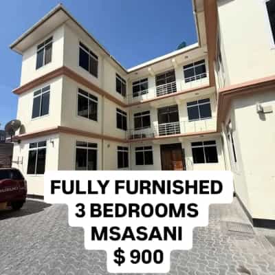 3 Bedrooms Furnished Apartment for Rent in Msasani, Dar Es Salaam