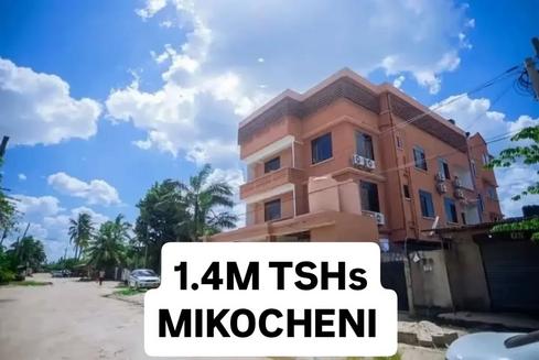 Apartment ya vyumba viwili inapangishwa Mikocheni, Dar Es Salaam
