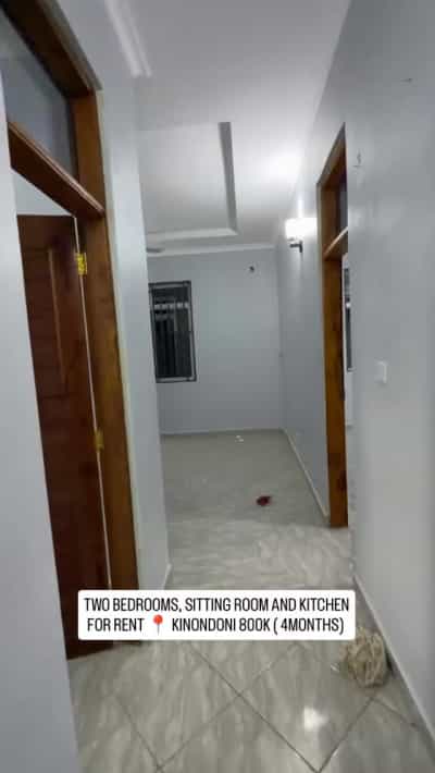 Apartment ya vyumba viwili inapangishwa Kinondoni, Dar Es Salaam