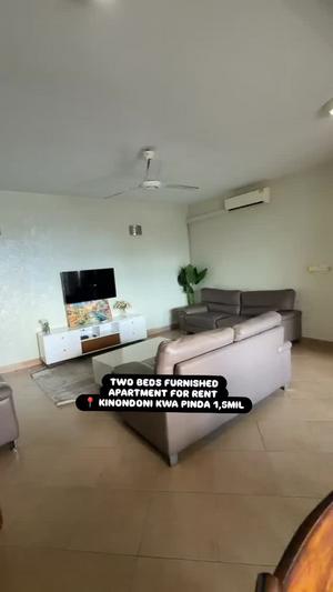 Nyumba/Apartment (Furnished) ya vyumba viwili inapangishwa Kinondoni Kwa Pinda, Dar Es Salaam