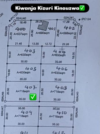 Kiwanja kinauzwa Dodoma Mjini Ndwene (720 sqm) Kiwanja kinauzwa Dodoma Mjini Ndwene (720 sqm)