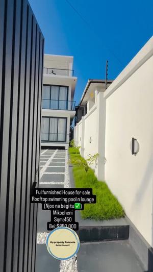 Nyumba (Furnished) ya vyumba vinne inauzwa Mikocheni, Dar Es Salaam (450 sqm) Nyumba (Furnished) ya vyumba vinne inauzwa Mikocheni, Dar Es Salaam (450 sqm)
