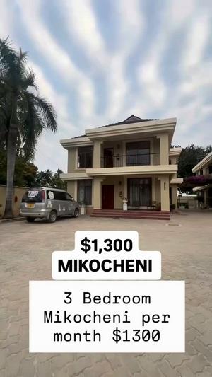 3 Bedrooms House for Rent in Mikocheni, Dar Es Salaam