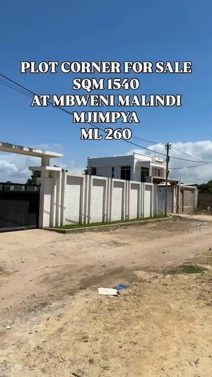 Kiwanja kinauzwa Mbweni Malindi, Dar Es Salaam (1540 sqm) Kiwanja kinauzwa Mbweni Malindi, Dar Es Salaam (1540 sqm)