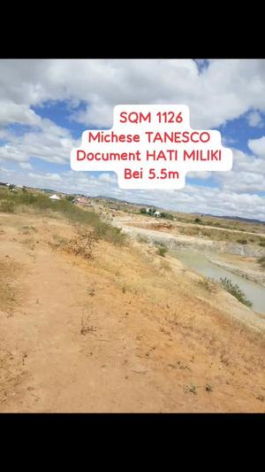 Kiwanja kinauzwa Michese Tanesco, Dodoma sqm 1126