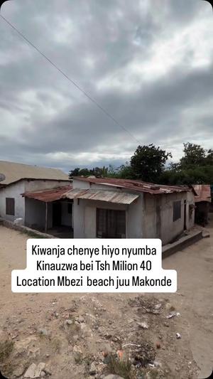 Nyumba inauzwa Mbezi Beach Juu Makonde, Dar Es Salaam