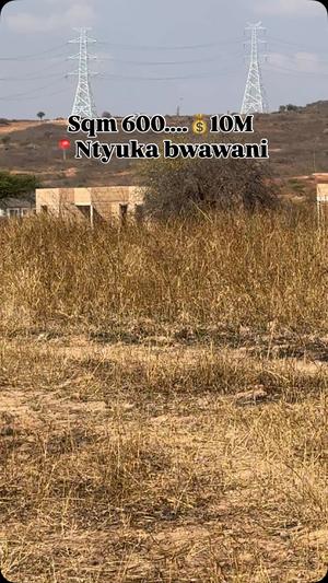 Viwanja vinauzwa Ntyuka Bwawani, Dodoma sqm 600 Viwanja vinauzwa Ntyuka Bwawani, Dodoma sqm 600