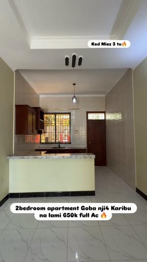 Apartment ya vyumba viwili inapangishwa Goba, Dar Es Salaam Apartment ya vyumba viwili inapangishwa Goba, Dar Es Salaam