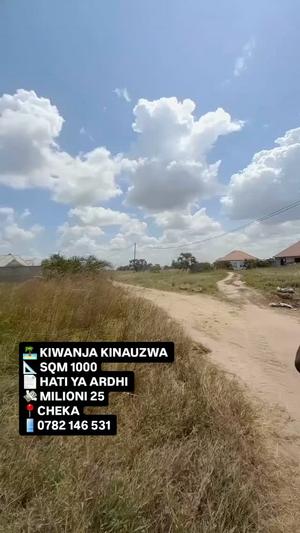 Residential Plot for Sale in Kigamboni Cheka, Dar Es Salaam (1000 sqm)