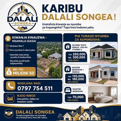Kiwanja kinauzwa Msamala Gasa, Ruvuma (1 acre) Kiwanja kinauzwa Msamala Gasa, Ruvuma (1 acre)