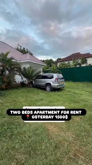 Nyumba/Apartment ya vyumba viwili inapangishwa Oysterbay, Dar Es Salaam