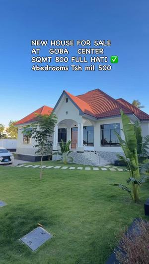 4 Bedrooms House for Sale in Goba Center, Dar Es Salaam (800 sqm) 4 Bedrooms House for Sale in Goba Center, Dar Es Salaam (800 sqm)