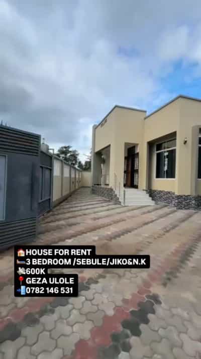 Nyumba ya vyumba vitatu inapangishwa Kigamboni, Dar Es Salaam Nyumba ya vyumba vitatu inapangishwa Kigamboni, Dar Es Salaam