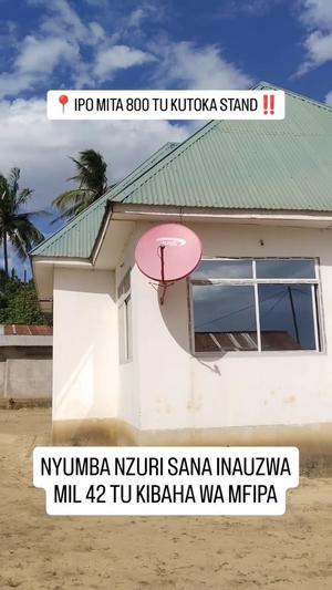 2 Bedrooms House for Sale in Kibaha Kwa Mfipa, Pwani (500 sqm)