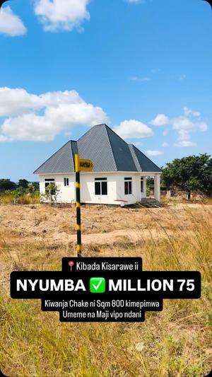 Nyumba ya vyumba vitatu inauzwa Kigamboni, Dar Es Salaam (800 sqm) Nyumba ya vyumba vitatu inauzwa Kigamboni, Dar Es Salaam (800 sqm)