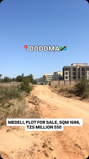 Plot for sale in Medeli, Dodoma sqm 1688