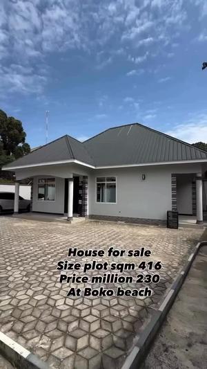 3 Bedrooms House for Sale in Boko Beach, Dar Es Salaam (416 sqm)