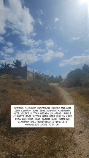 Residential Plot for Sale in Kigamboni Kibada, Dar Es Salaam (1600 sqm) Residential Plot for Sale in Kigamboni Kibada, Dar Es Salaam (1600 sqm)