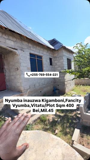 Nyumba ya vyumba vitatu inauzwa Kigamboni, Fan City, Dar Es Salaam (400 sqm) Nyumba ya vyumba vitatu inauzwa Kigamboni, Fan City, Dar Es Salaam (400 sqm)