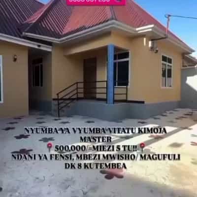 1 Bedrooms House/Apartment for Rent in Mbezi, Dar Es Salaam