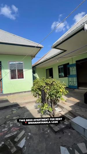 2 Bedrooms Apartment for Rent in Mwananyamala, Dar Es Salaam