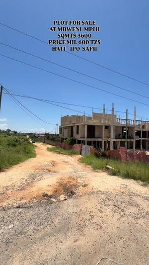 Plot for sale in Mbweni Mpiji, Dar Es Salaam sqm 3600 Plot for sale in Mbweni Mpiji, Dar Es Salaam sqm 3600