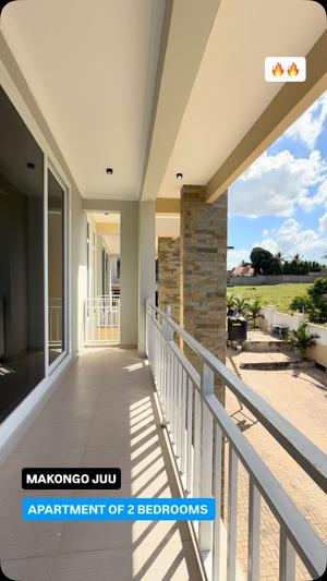 Apartment ya vyumba viwili inapangishwa Makongo Juu, Dar Es Salaam