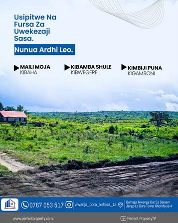 Residential Plots for Sale in Kibaha Mail Moja, Pwani Residential Plots for Sale in Kibaha Mail Moja, Pwani