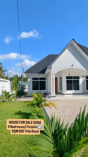 4 Bedrooms House for Sale in Goba Kwa Awazai, Dar Es Salaam (800 sqm) 4 Bedrooms House for Sale in Goba Kwa Awazai, Dar Es Salaam (800 sqm)